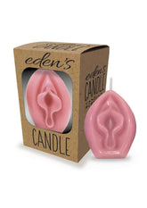 Eden's Candle Vanilla Scented Vagina - Rose Pink